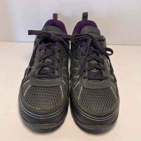 Skechers Work Algonac Alloy Toe Work Slip Resistant Size 6.5 Women’s Purple Flex - Picture 3 of 9